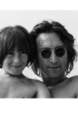 Pang Father & Son, Long Island Sound, NY 1974 by May Pang