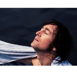 Pang Here Comes The Sun, Long Island Sound, NY 1974 by May Pang