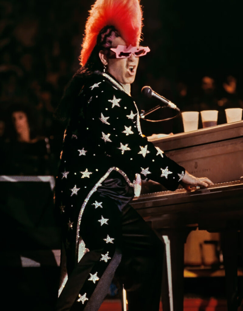 Goldsmith Elton John, NYC 1986 by Lynn Goldsmith