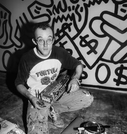 Goldsmith Keith Haring 1985 by Lynn Goldsmith