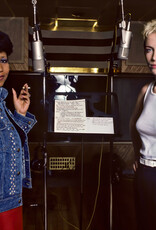Goldsmith Aretha Franklin & Annie Lennox In Studio, 1985 by Lynn Goldsmith