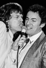 Goldsmith Mick Jagger and Bruce Springsteen 1988 by Lynn Goldsmith