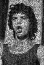 Goldsmith Rock Mosaic: Mick Jagger, 1982 by Lynn Goldsmith