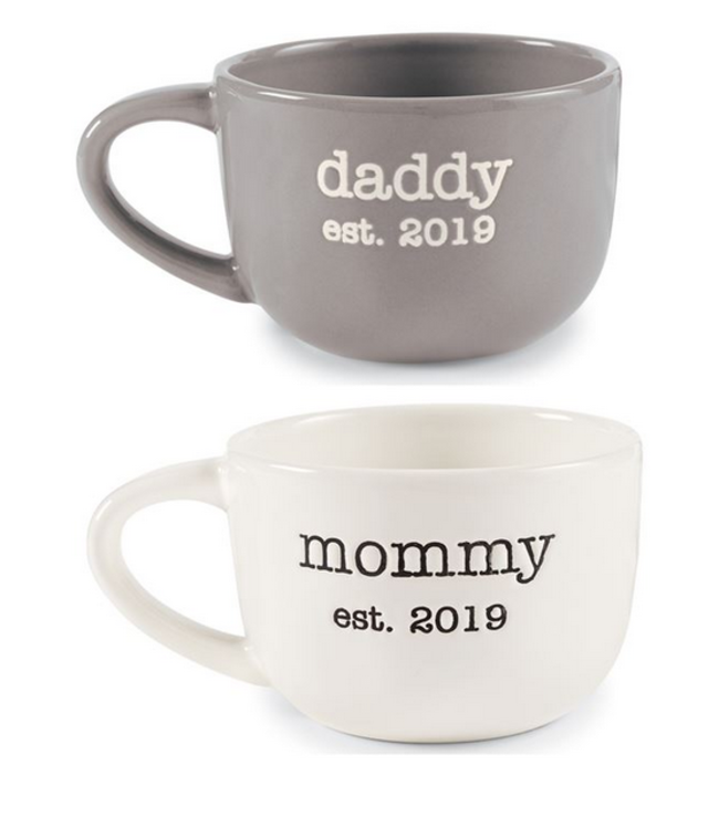 mommy est 2019 mug