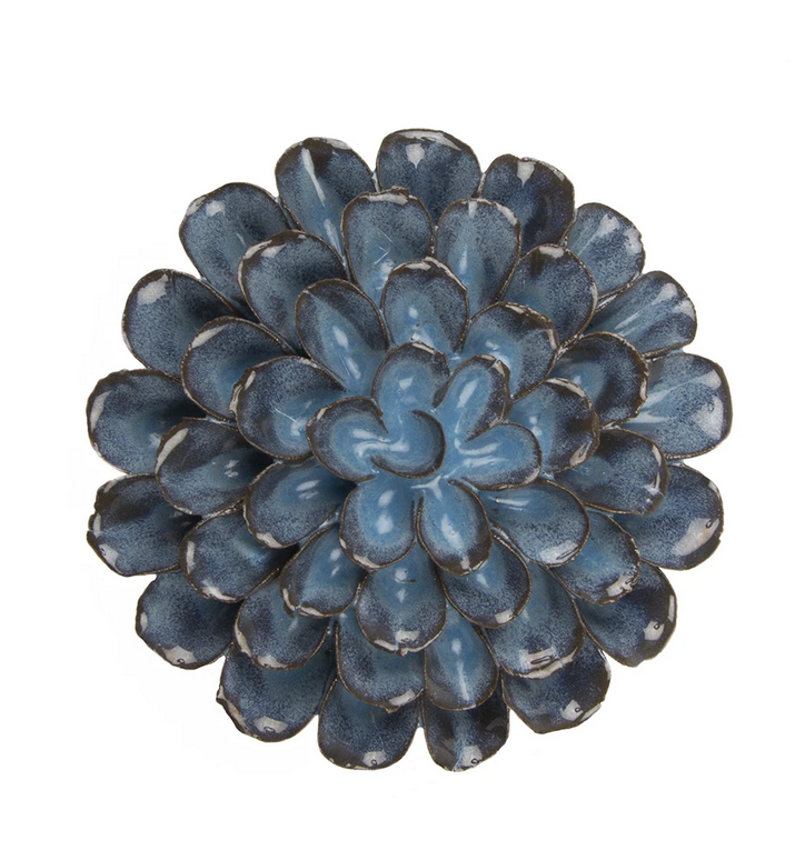 Chive Ceramic Succulent Medium Flower Blue Grey - The ...