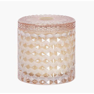Rose Vanille Shimmer Candle Double Wick 15 oz