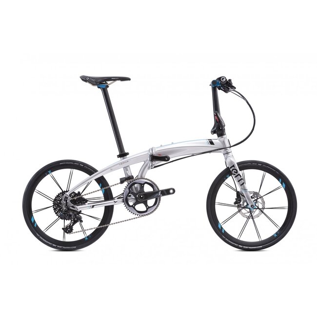 TERN VERGE X11 CHROME RED FOLDING BIKE Echo Sports