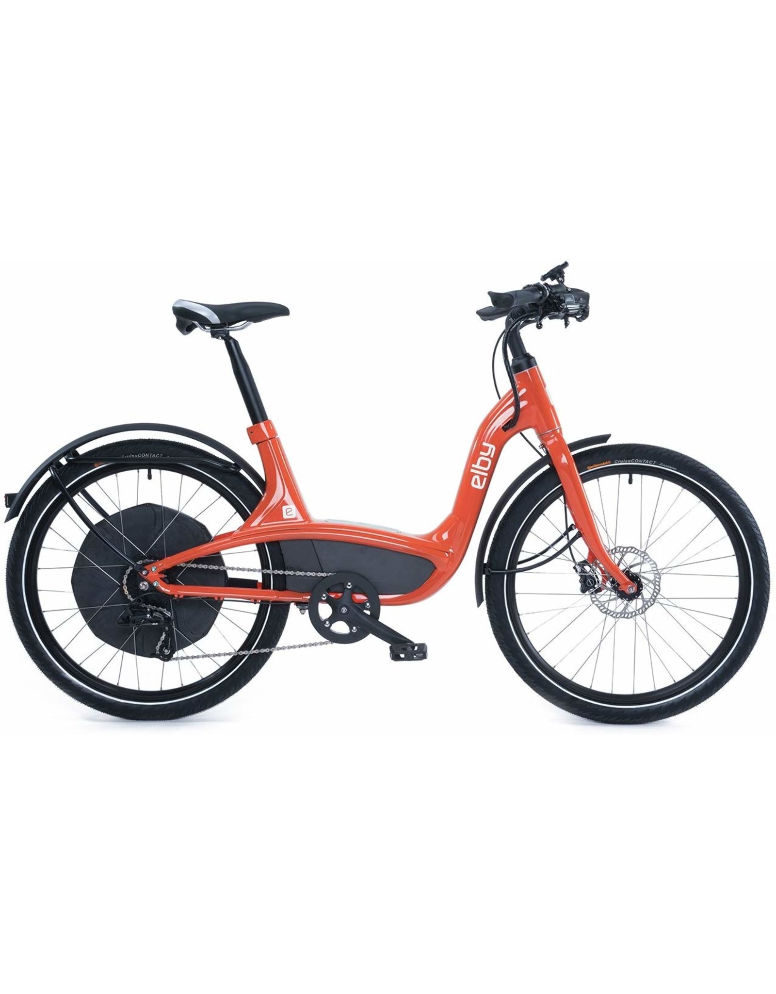 orange ebike