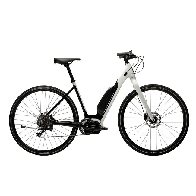 OPUS CONNECT STEPS 5000 WHITE HYBRID EBIKE Echo Sports