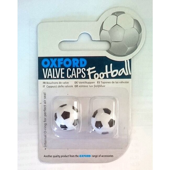 Football Valve Caps-Black