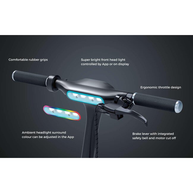 E4 PLUS E-SCOOTER TEEN/ADULTE BLACK