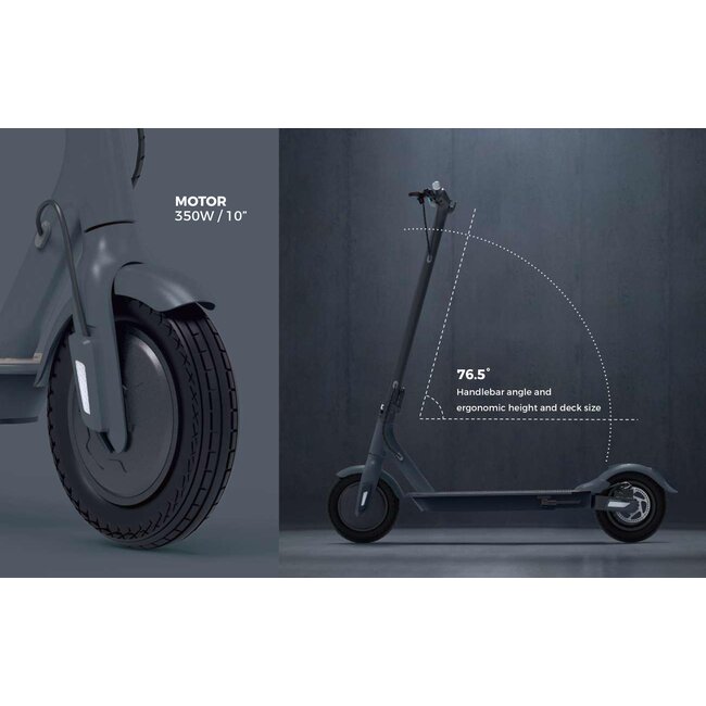 E4 PLUS E-SCOOTER TEEN/ADULTE BLACK