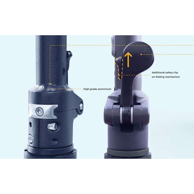 E4 PLUS E-SCOOTER TEEN/ADULTE BLACK