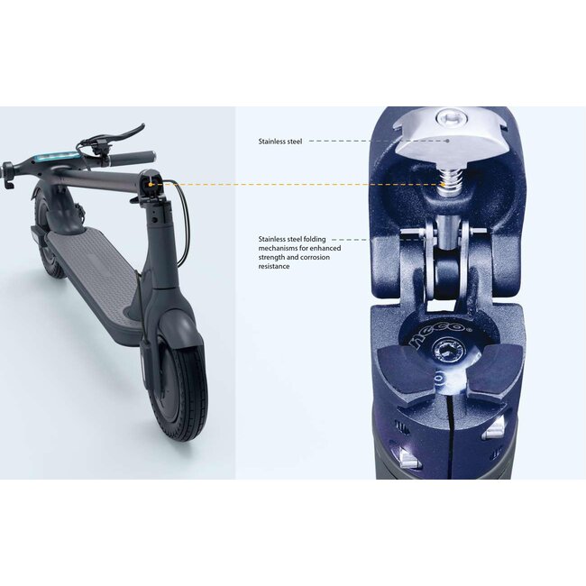 E4 PLUS E-SCOOTER TEEN/ADULTE BLACK