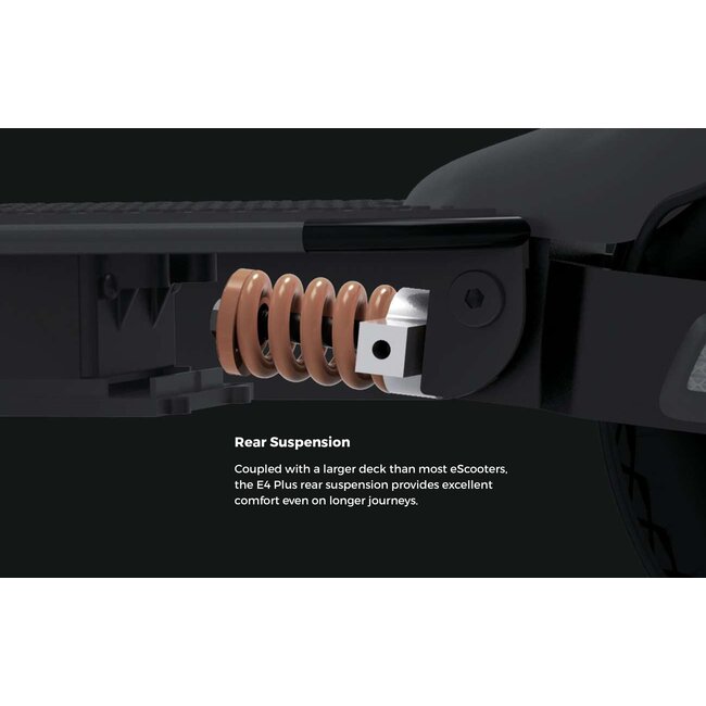 E4 PLUS E-SCOOTER TEEN/ADULTE BLACK