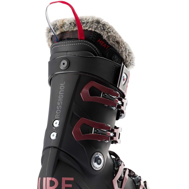 ROSSIGNOL PURE HEAT W BLACK ALPINE SKI BOOTS WOMEN 20