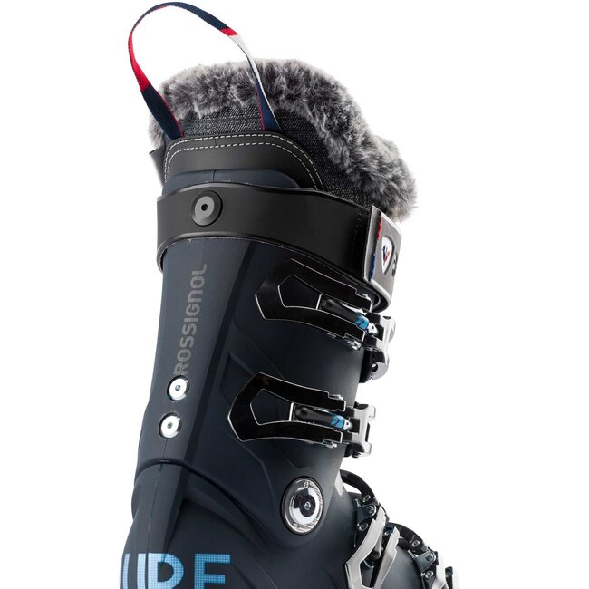 ROSSIGNOL PURE PRO 100 BLUE/BLACK WOMEN ALPINE SKI BOOT 20