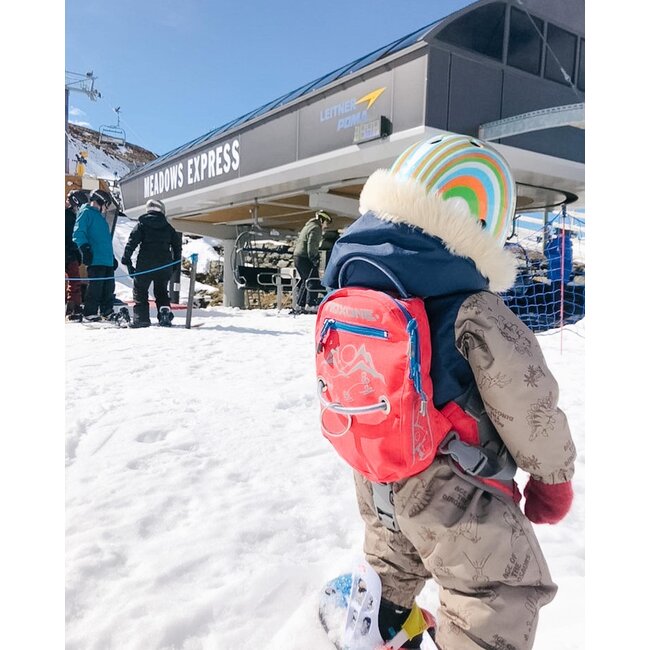 MDXONE OX SNOWBOARD & SKI RETRACTABLE SAFETY HARNESS  RED 20