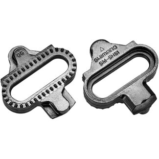 Shimano SPD CLEAT SET SM-SH51 SINGLE RELEASE MODE W/O CLEAT NUT (PAIR)