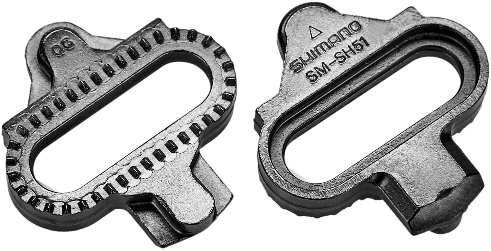 SHIMANO SPD CLEAT SET SMSH51 SINGLE RELEASE MODE W/O CLEAT NUT (PAIR