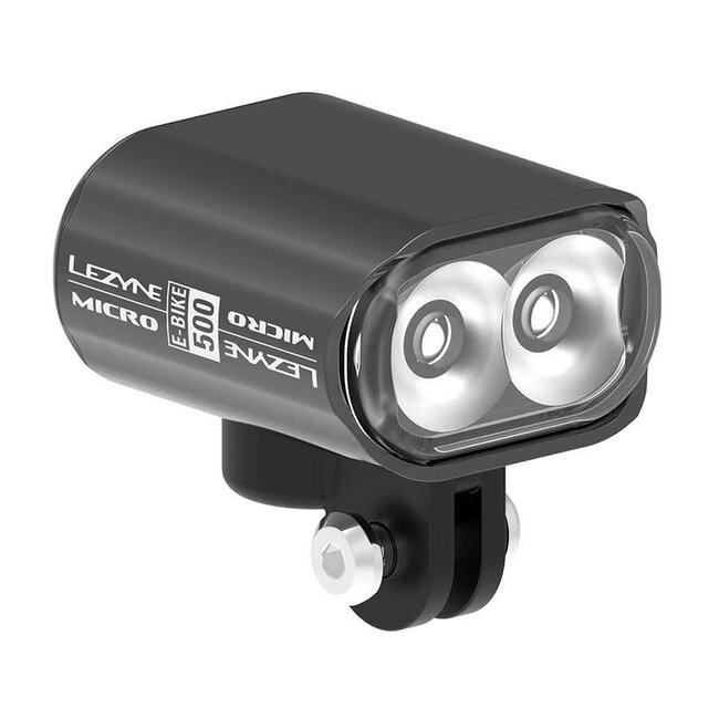 Lezyne Lumière avant pour E-Bike Micro Drive 500 Noir