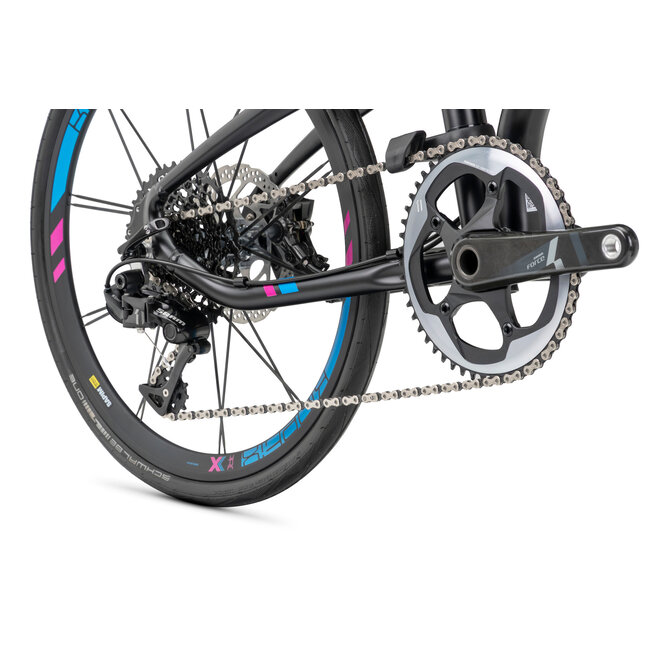 TERN VERGE X11 BLACK-MAGENTA FOLDING BIKE