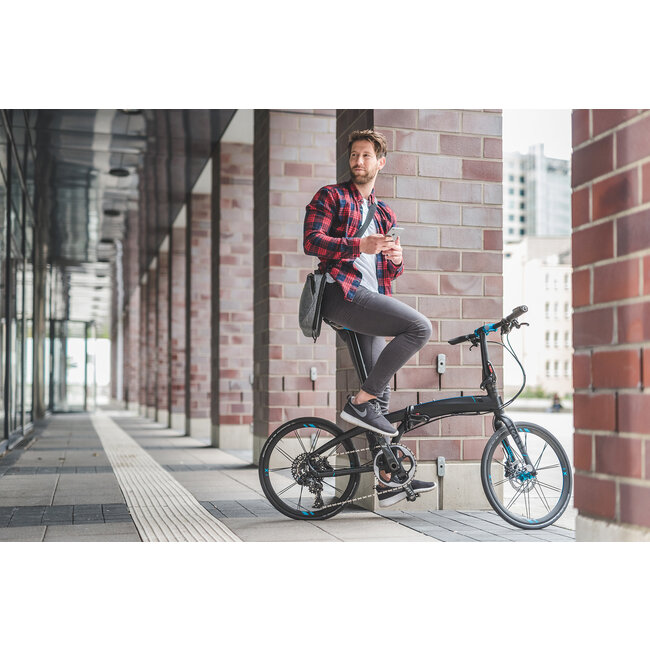 TERN VERGE X11 BLACK-MAGENTA FOLDING BIKE