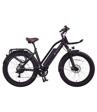 LEON CYCLE ET.Cycle T1000 Electric Fat Bike Black 46cm