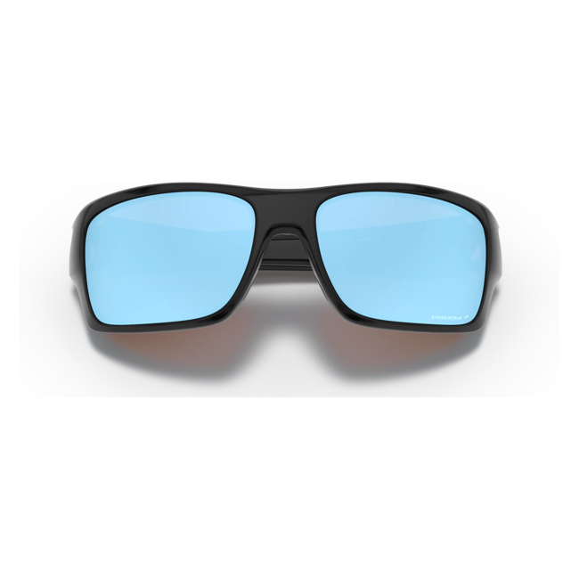 Oakley Turbine  polished black prizm deep water polarized sun glasses