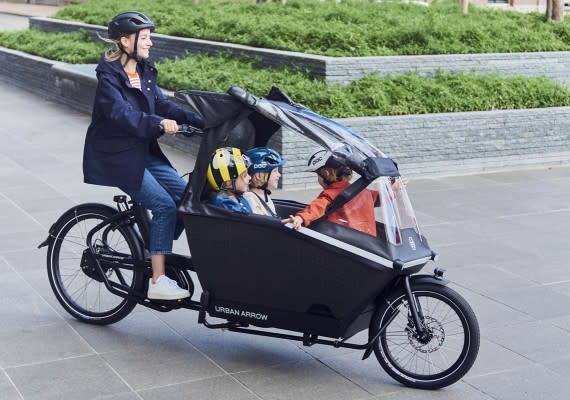 Bâche de protection pour vélo cargo Urban Arrow Family