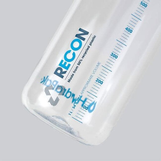 HydraPak Recon clear water bottle 1L-32oz