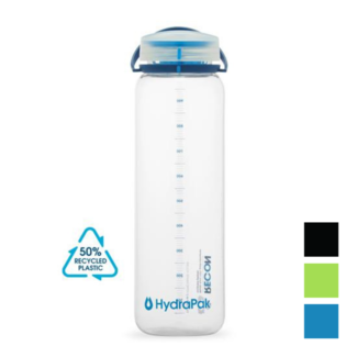 HydraPak HydraPak Recon clear water bottle 1L-32oz