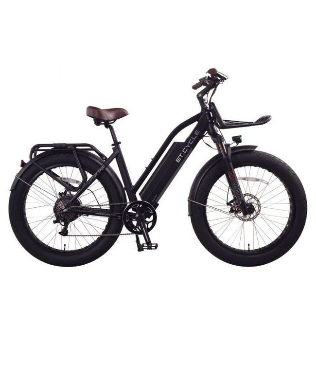 ET.Cycle T720 Electric Fat Bike Black 