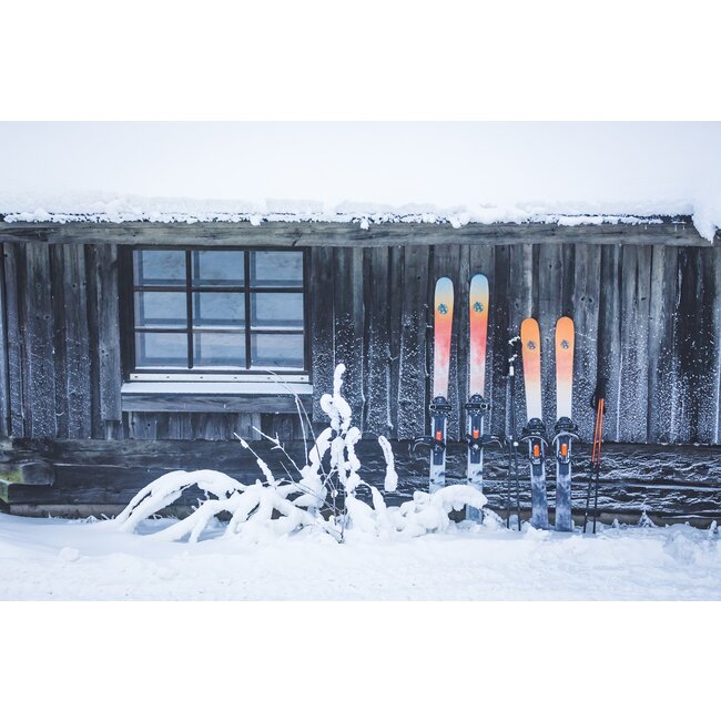 OAC XCD GT 160 ski raquette avec  fixation