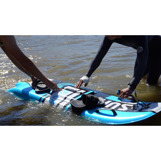 E-surf Race planche de surf électrique bleu