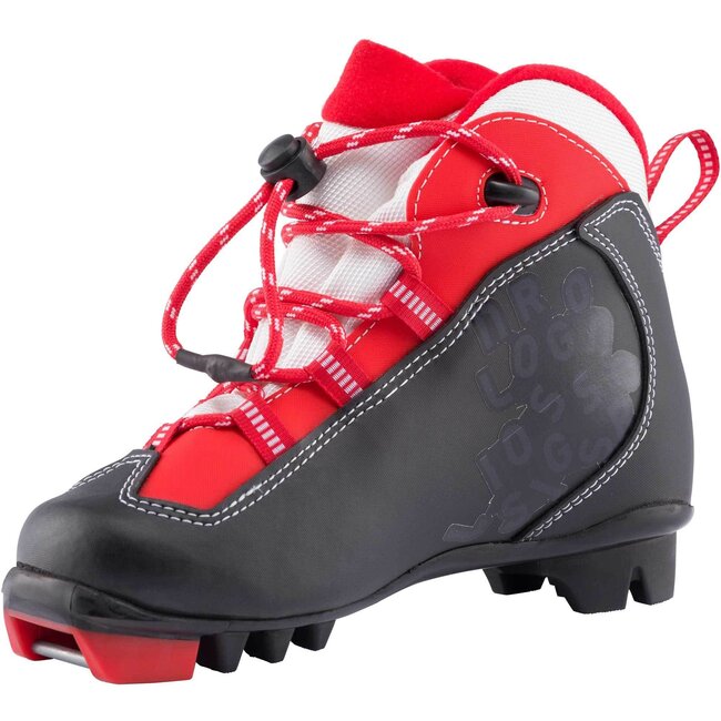 Rossignol X1 noir-rouge bottes ski de fond jr