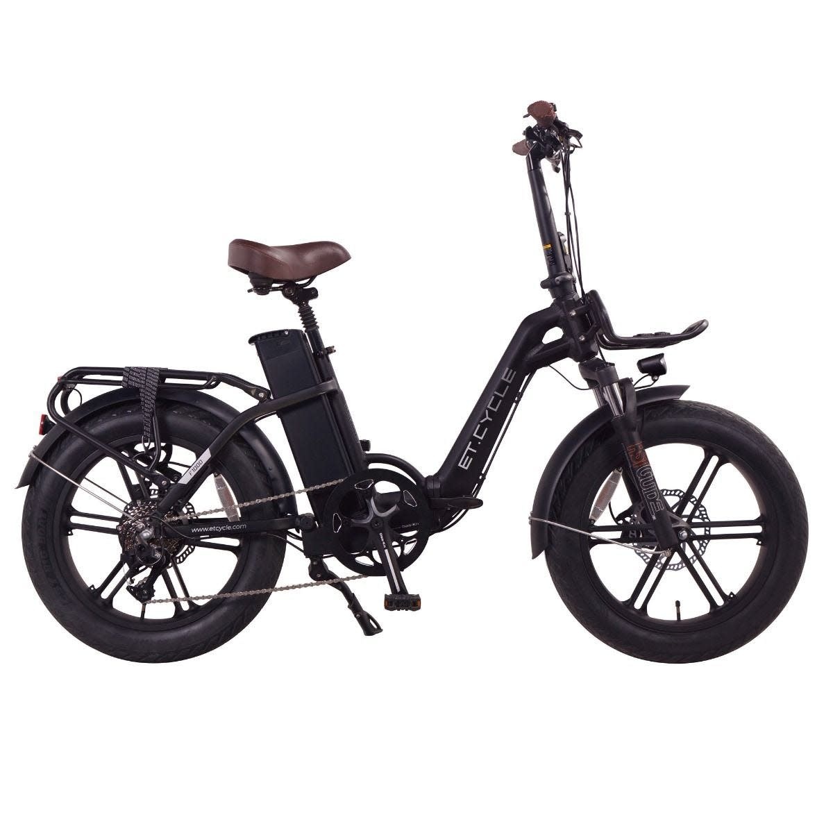 ET.Cycle F1000 Electric Fat Bike pliable noir 20'' - Echo sports