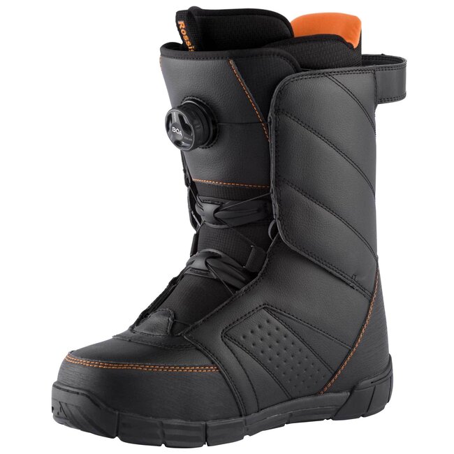 Rossignol Crank Boa H3 b noir Orange botte planche à neige homme 22