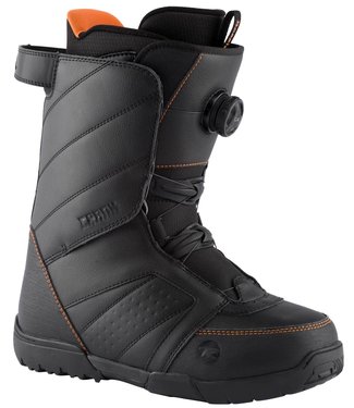 ROSSIGNOL Rossignol Crank Boa H3 Black Orange Men's snowboard boot 22