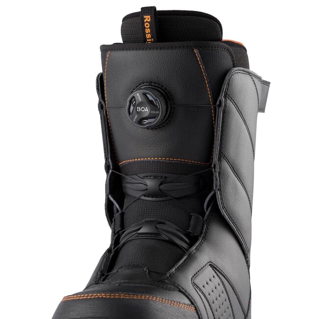 Rossignol Crank Boa H3 Black Orange Men's snowboard boot 22