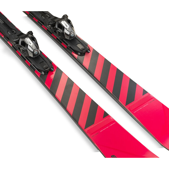 Elan Voyager emx 12 fx Women FOLDING all mountain ski pink 22