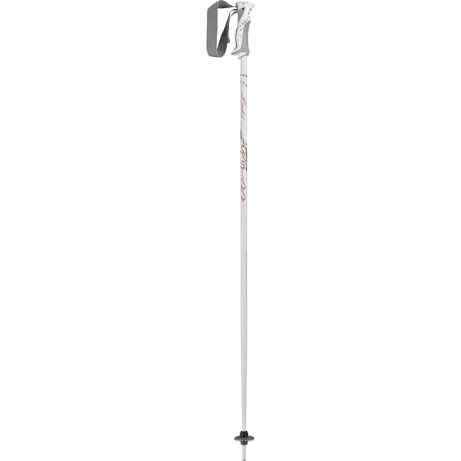 Leki Bliss alpine ski pole white - rose gold