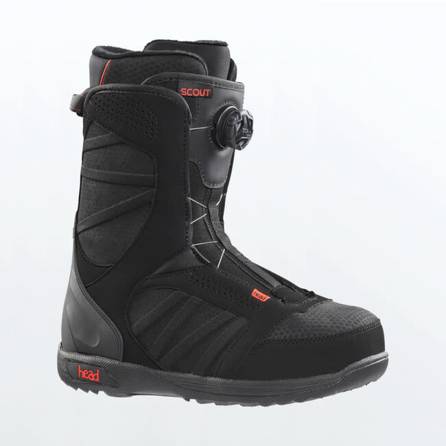 HEAD -SCOUT LYT BOA BLACK SNOWBOARD BOOT