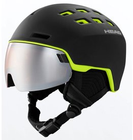 HEAD Head Radar adult ski helmet with visor BLK-LIME