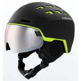 HEAD Head Radar adult ski helmet with visor BLK-LIME