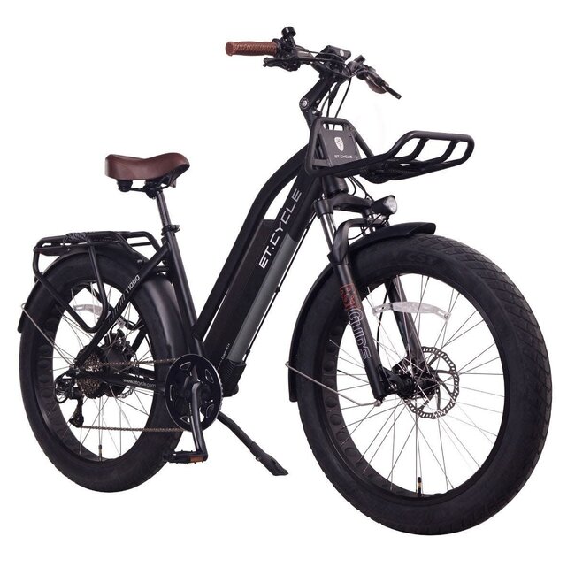 Demo ET.Cycle T1000 Electric Fat Bike Black 46CM