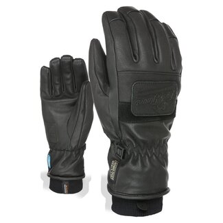 Level Level Empire PK thermo-plus 3000 leather ski gloves black