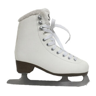 SOFTMAX Softmax Prestige S-500 Fur & thinsulate white women ice skate