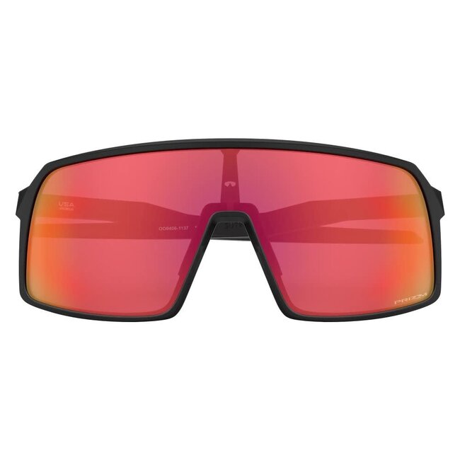 Oakley Sutro polished black prizm snow torch iridium women sunglasses