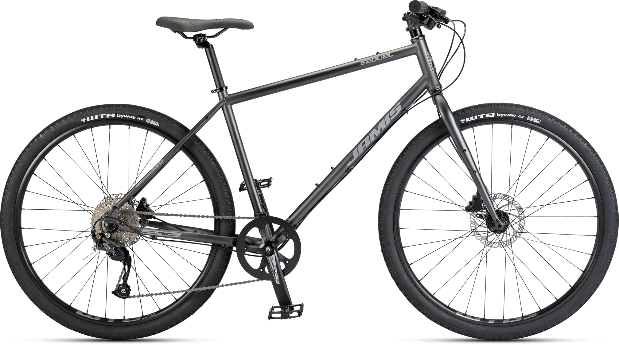Jamis Sequel S3 charcoal velo 650B x Echo Sports